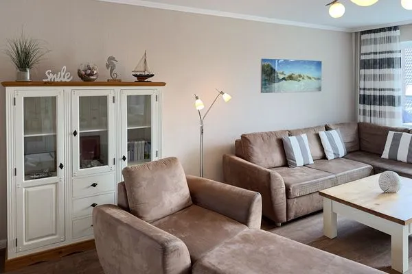 Wohnzimmer  Ferienwohnung *Jessen´s Wattblick*