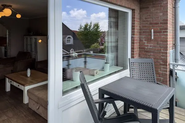 Balkon  Ferienwohnung *Jessen´s Wattblick*