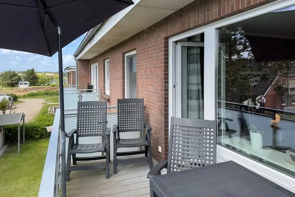 Balkon  Ferienwohnung *Jessen´s Wattblick*