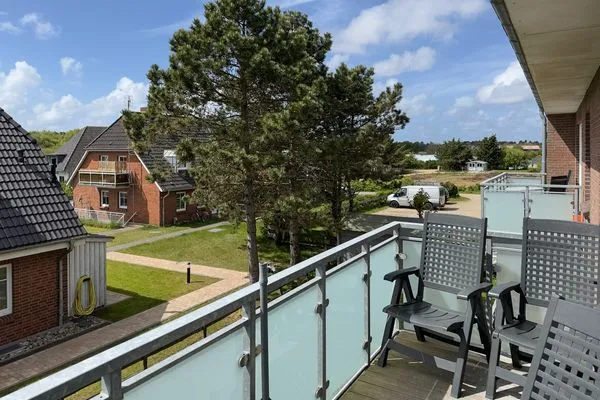 Balkon  Ferienwohnung *Jessen´s Wattblick*