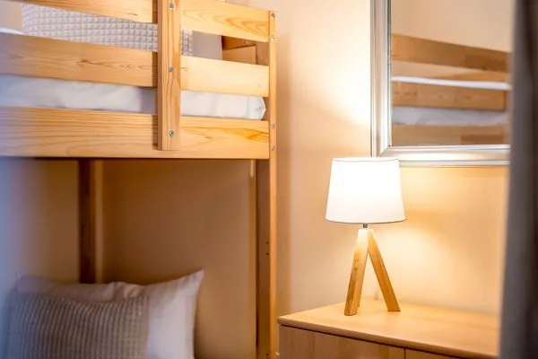 Blumenhaus in Waren Schlafzimmer mit Doppelstockbett  Blumenhaus
