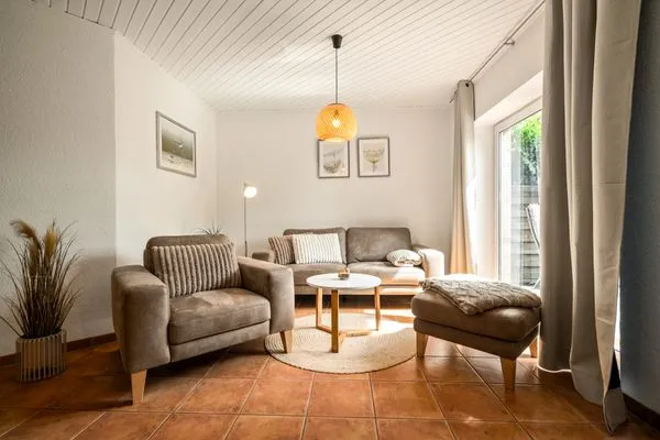 Blumenhaus in Waren Sitzbereich im Wohnzimmer  Blumenhaus