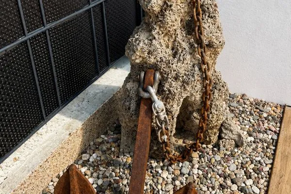Alter Bootsanker  Sierksdorfer Kajüte 36