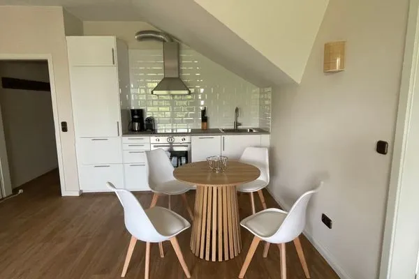 Küche / Küchenzeile  (STR74a) Ferienwohnung "Seaside Club"
