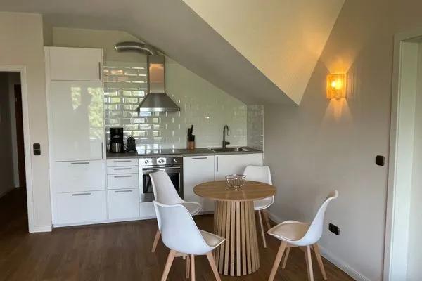 Küche / Küchenzeile  (STR74a) Ferienwohnung "Seaside Club"