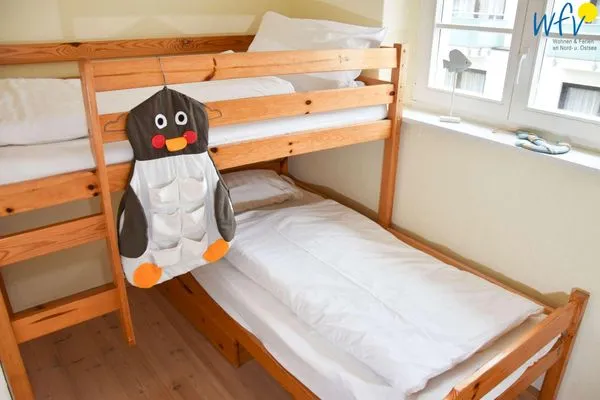 Schlafzimmer Villa Drei Rosen Ferienwohnung 2