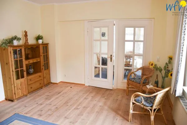 Wohnzimmer Villa Drei Rosen Ferienwohnung 2