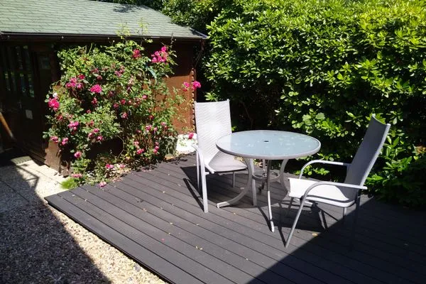 Terrasse  Fewo Kiebitzküken