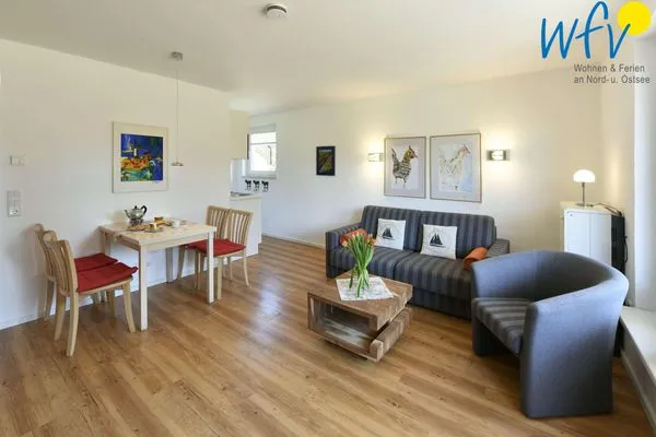 Wohnzimmer Haus Janine Ferienwohnung Fasanenblick