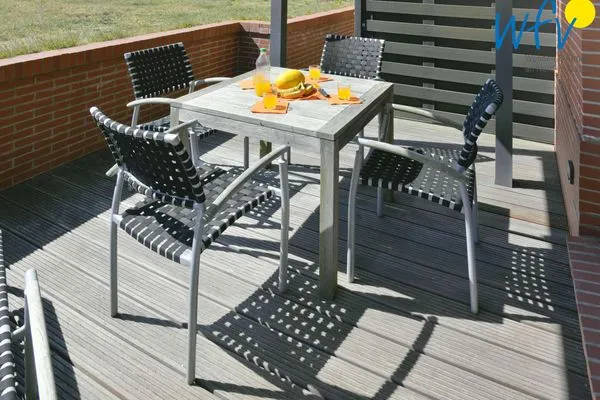 Terrasse Haus Janine Ferienwohnung Fasanenblick