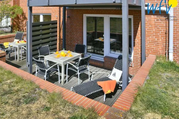 Terrasse Haus Janine Ferienwohnung Fasanenblick