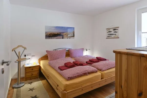 Schlafzimmer Haus Janine Ferienwohnung Fasanenblick