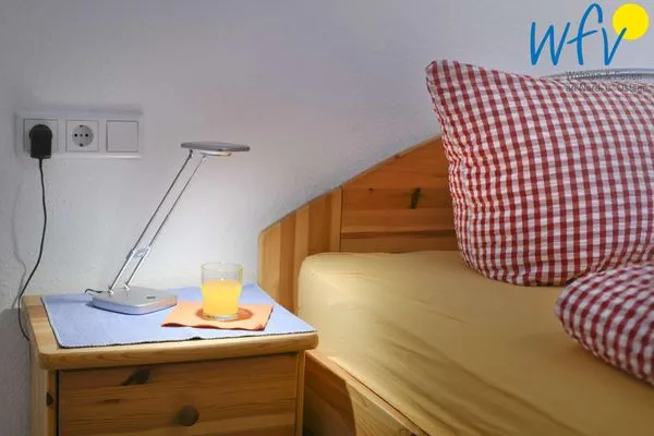 Schlafzimmer Haus Janine Ferienwohnung Fasanenblick