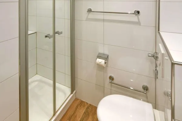 Badezimmer Haus Janine Ferienwohnung Fasanenblick