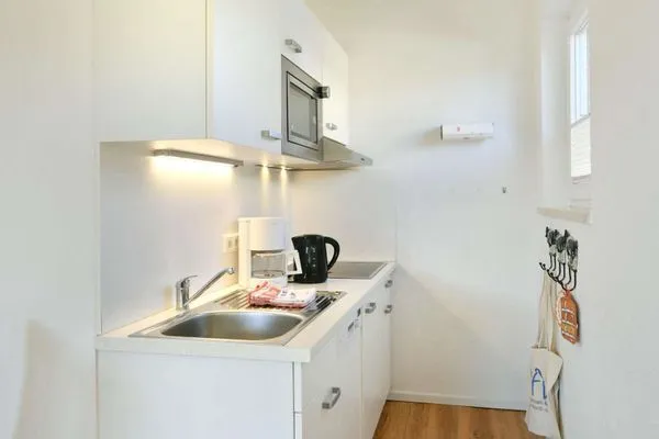 Küche / Küchenzeile Haus Janine Ferienwohnung Strandburg