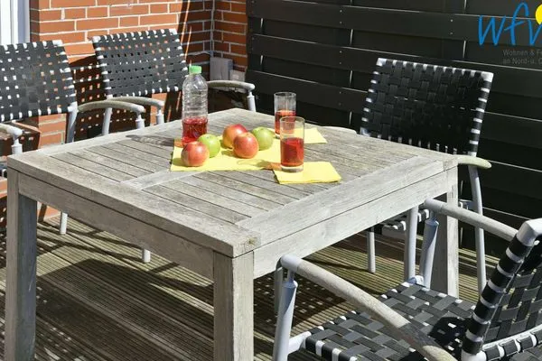 Balkon Haus Janine Ferienwohnung Strandburg