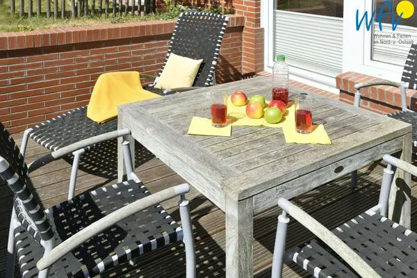 Balkon Haus Janine Ferienwohnung Strandburg