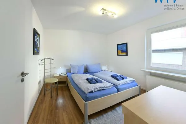 Schlafzimmer Haus Janine Ferienwohnung Strandburg