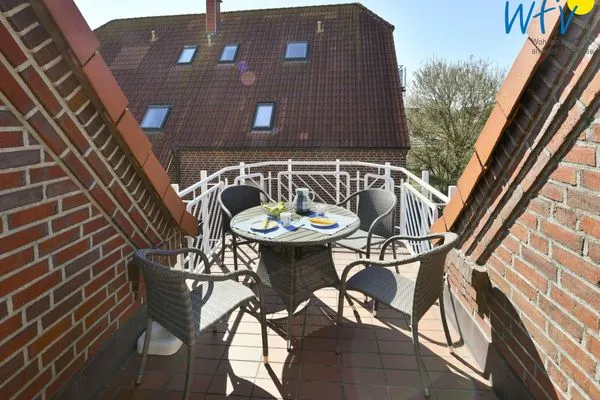 Balkon Luv und Lee Ferienwohnung Dornbusch