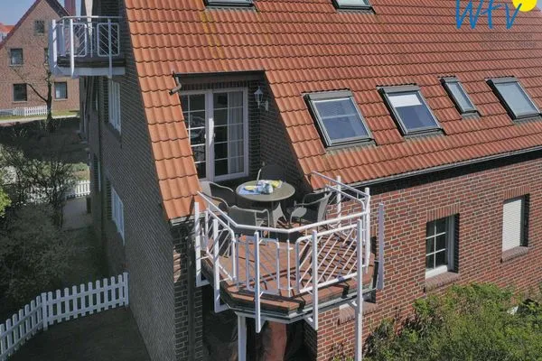 Balkon Luv und Lee Ferienwohnung Dornbusch