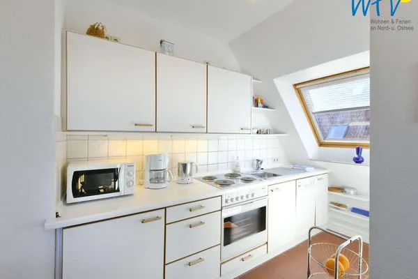 Küche / Küchenzeile Luv und Lee Ferienwohnung Dornbusch