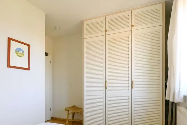 Schlafzimmer Luv und Lee Ferienwohnung Dornbusch