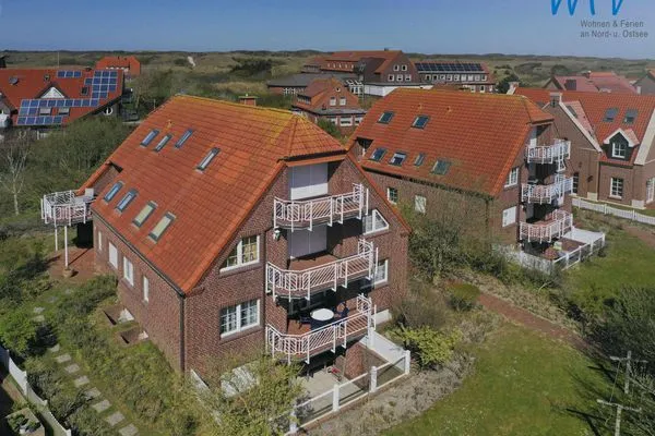 Hauptansicht Luv und Lee Ferienwohnung Westerhever