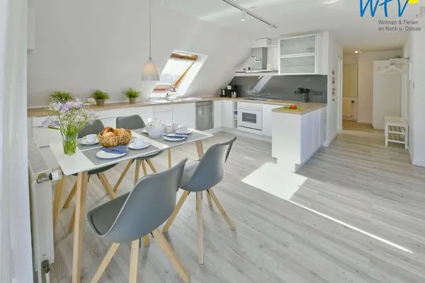 Essbereich Haus Tide Ferienwohnung Calimero