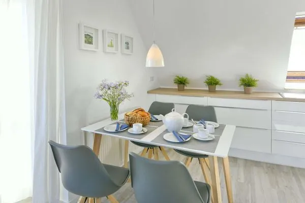 Essbereich Haus Tide Ferienwohnung Calimero