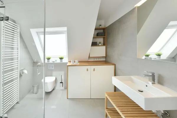 Badezimmer Haus Tide Ferienwohnung Calimero