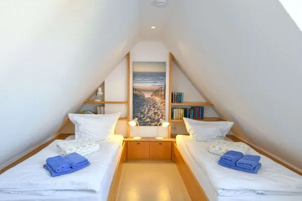 Schlafzimmer Haus Tide Ferienwohnung Calimero