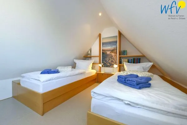 Schlafzimmer Haus Tide Ferienwohnung Calimero