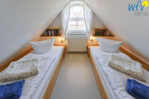 Schlafzimmer Haus Tide Ferienwohnung Calimero