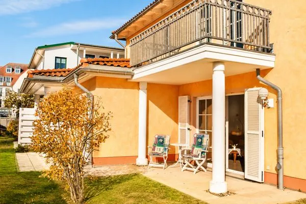 Terrasse  Casa Nova Ferienwohnung 3