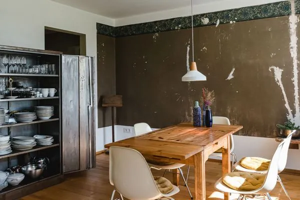 Nostalgische Elemente in der topmodernen Küche  Ferienhaus Friedrich 15