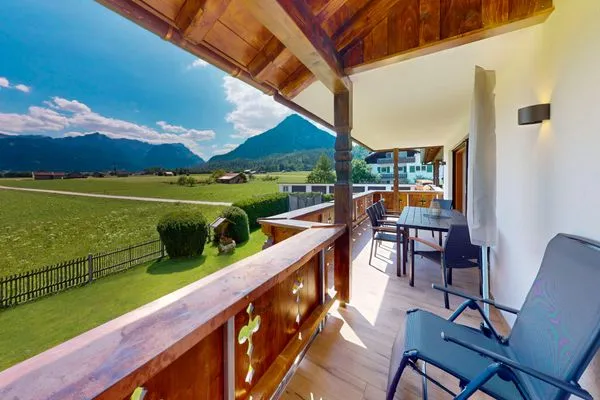 Balkon  WeitBlick Zugspitze