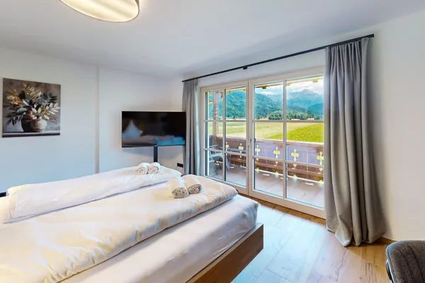 Schlafzimmer  WeitBlick Zugspitze