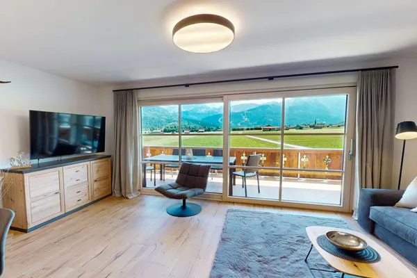 Wohnzimmer  WeitBlick Zugspitze