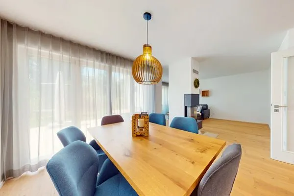 Wohnzimmer  Chalet AlpspitzBlick