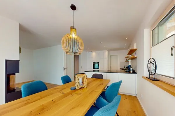 Wohnzimmer  Chalet AlpspitzBlick