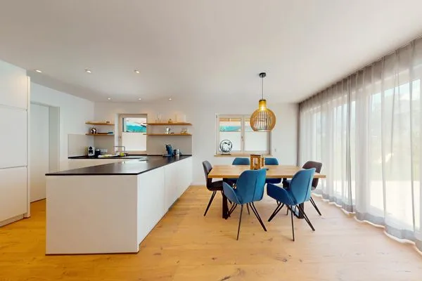 Wohnzimmer  Chalet AlpspitzBlick