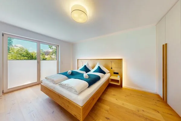 Schlafzimmer  Chalet AlpspitzBlick