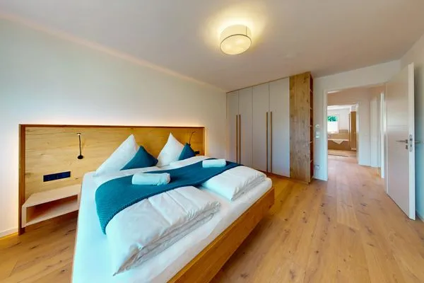 Schlafzimmer  Chalet AlpspitzBlick