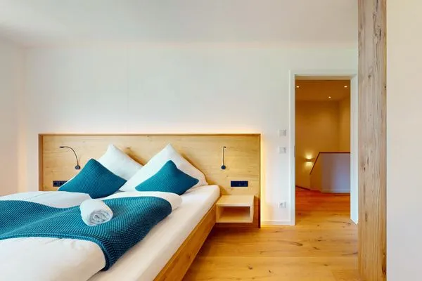 Schlafzimmer  Chalet AlpspitzBlick