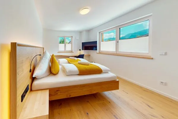 Schlafzimmer  Chalet AlpspitzBlick