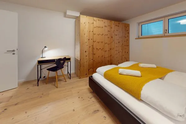 Schlafzimmer  Chalet AlpspitzBlick