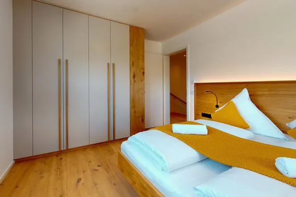 Schlafzimmer  Chalet AlpspitzBlick