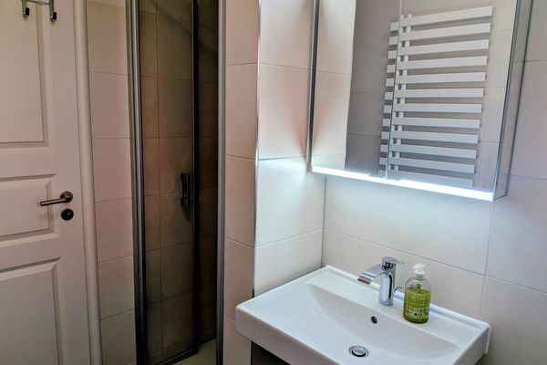  Windflüchter Born auf dem Darß - Badezimmer