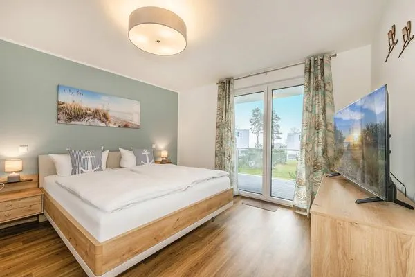 Schlafzimmer  Der Kranich