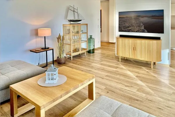 Wohnzimmer  Ferienwohnung Haffzauber